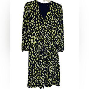 Maggie London Aline dress navy stitch fix size 10P NWT